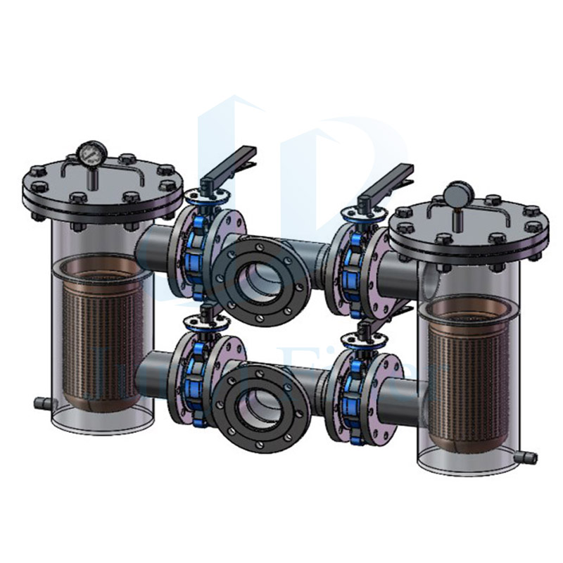 Duplex Basket Filter for Industry continuous filtration - Manufacturer ...